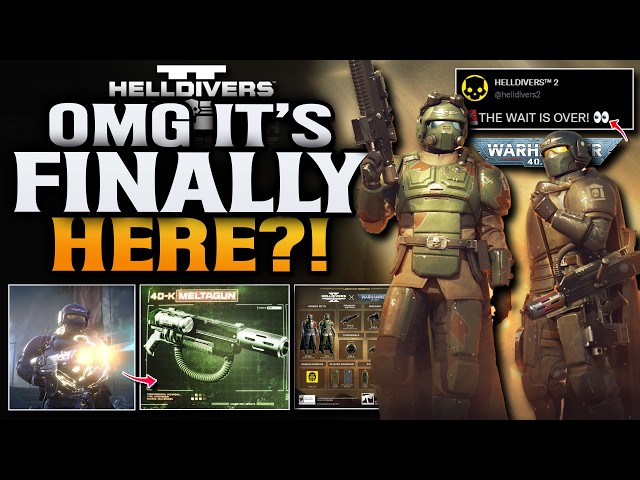 Helldivers 2 x Warhammer 40k: Castellan’s Creed Legendary Warbond Is Here?!