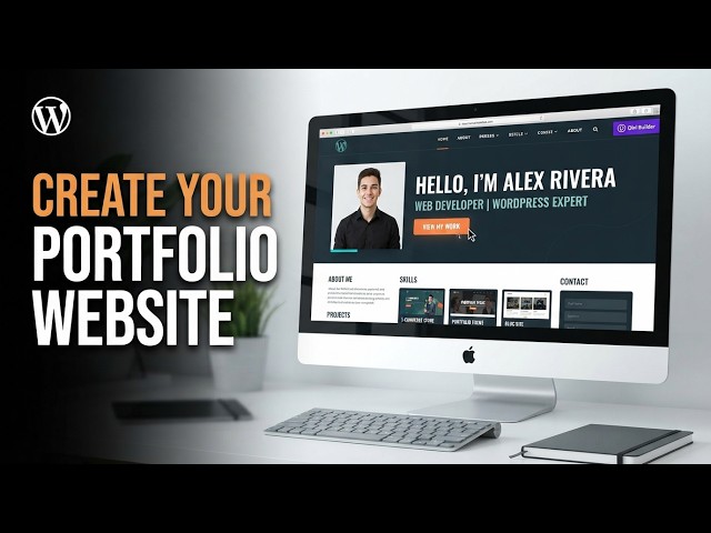How to Create a Personal Portfolio Website in WordPress  Step by Step Tutorial