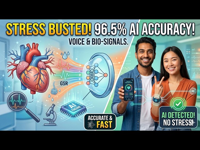 AI Stress Detection Using EEG & Bio Signals  | Multimodal Health Monitoring System| BVP + EDA Signal