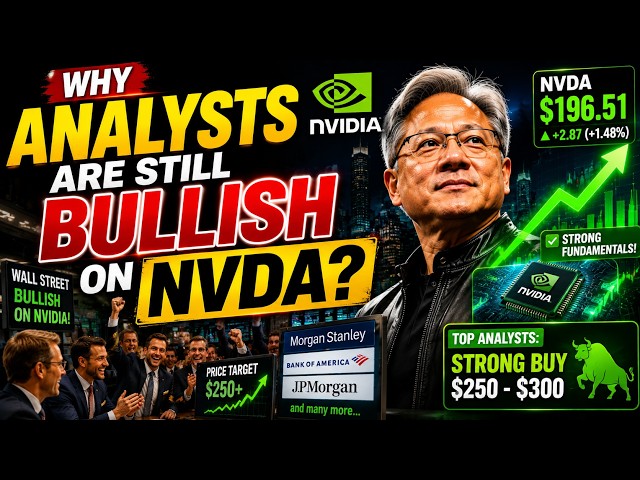 💰 Why Wall Street Still LOVES Nvidia Stock Under $200! | NVDA Stock | Nvidia Stock | Stock Market