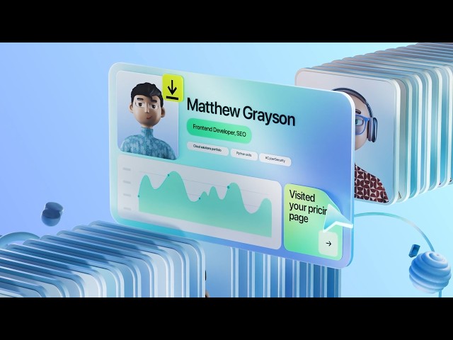 Premium UI Animation Showcase｜SaaS & AI Product Visual Storytelling