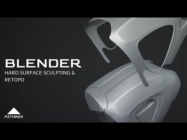 Blender - Hard Surface Sculpting & Retopo