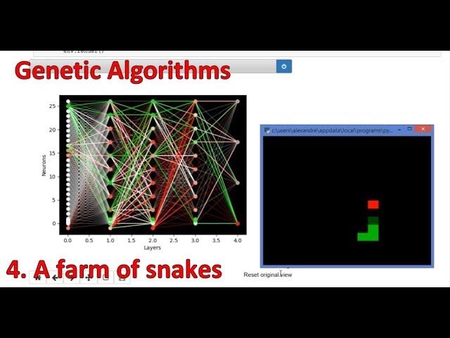 2.4 A farm of snakes [Genetic Algorithm for Neural Networks - Tutorial with code]