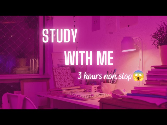 🔴 LIVE 📚 Study With Kartikeya | 50/10 Pomodoro | Focus & Study Together ⏳