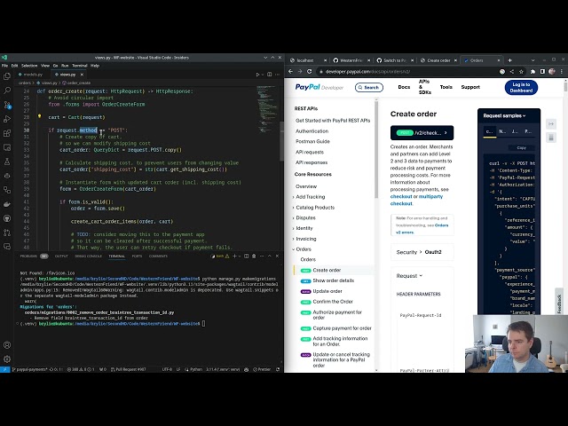 e23: PayPal eCommerce with Python and Django