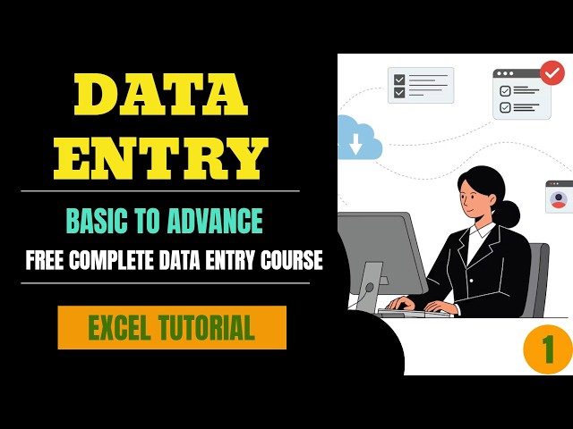 What is Excel Data Entry? Basic Introduction Part-1
