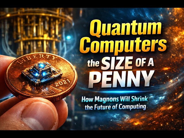 Quantum Computers the Size of a Penny | How Magnons Will Shrink the Future of Computing