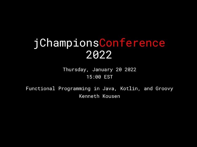 Kenneth Kousen - Functional Programming in Java, Kotlin, and Groovy