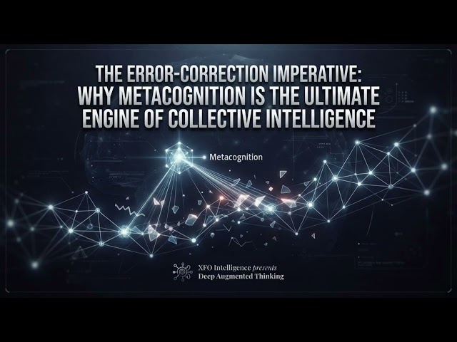 The Error-Correction Imperative: Why Metacognition is the Ultimate Engine of Collective Intelligence