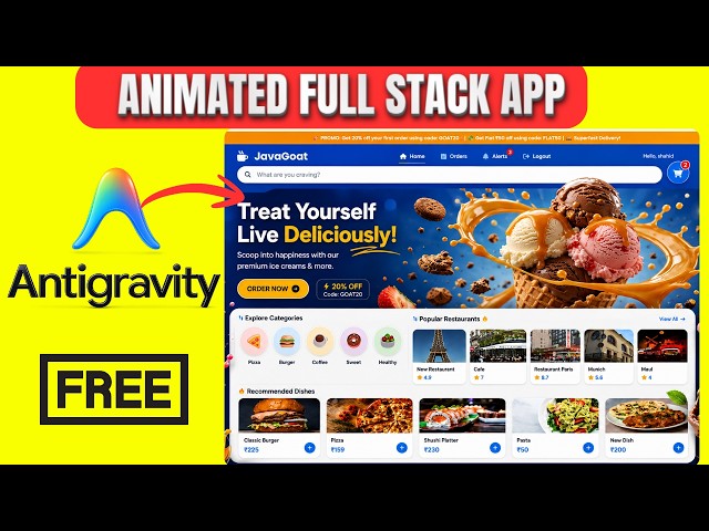 I Built & Hosted a Premium Full Stack App for FREE (Antigravity AI)
