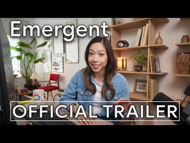 Emergent: How Google engineers actually ship AI (official trailer)