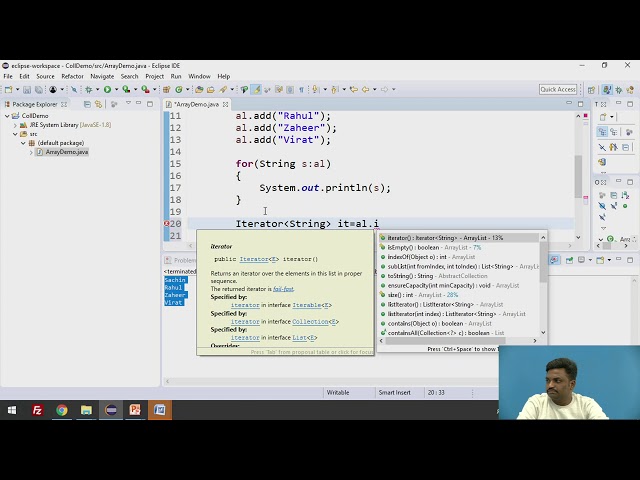 Array List in Collections
