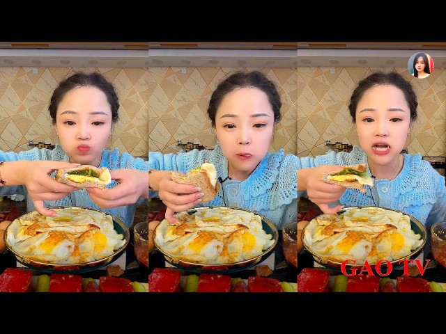 【XIAOYU GAOTV】Beef Tripe, Dongpo Pork, Shrimp, Pig's Trotters, Chinese Mukbang, Xiaoyu Live Edit....
