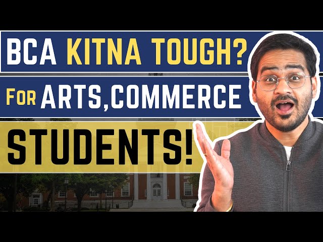 💥Kya BCA Tough hai? BCA Roadmap for BCA Freshers | BCA Math, English, Coding Subjects💥 #bca #career