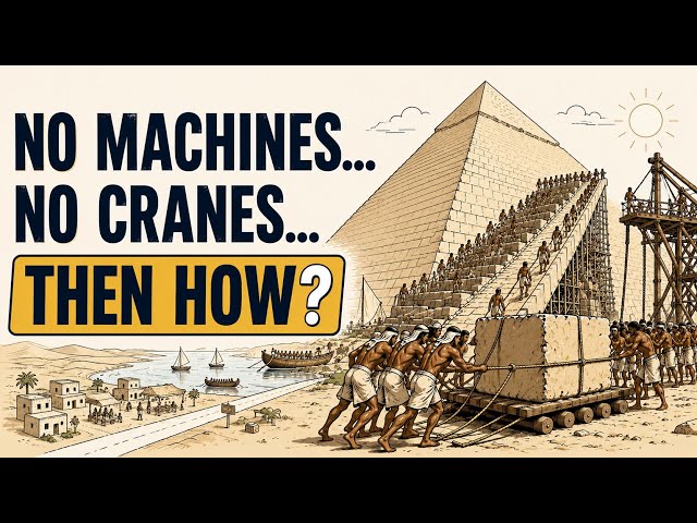 How ancient engineer built impossible pyramids 4500 years ago #ancienthistory #pyramid 