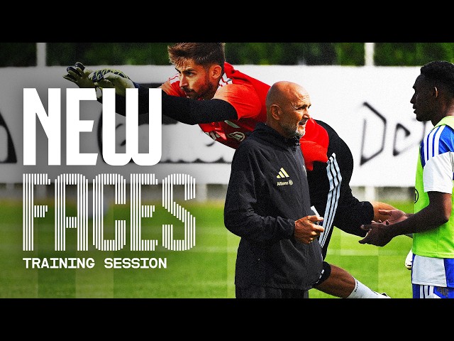 TOWARDS THE SERIE A DEBUT | Juventus Train with the New Signings