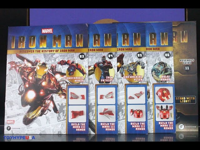 FanHome – Iron Man Partwork Build Up Model Subscription Box #22 Review