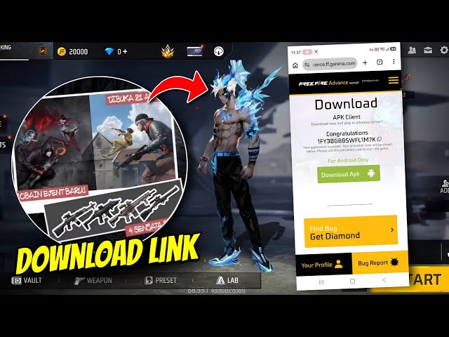 How to Download OB55 Advance Server | Advance Server free fire | advance server download link ✅️