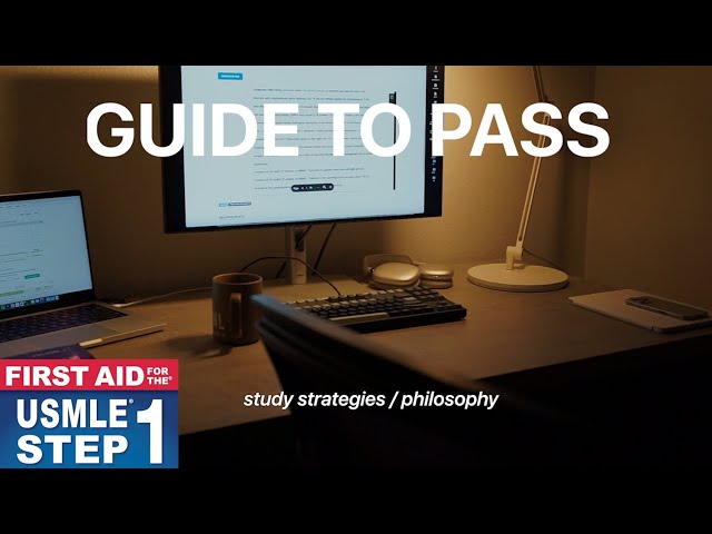 📚 USMLE STEP 1: Guide to PASS in 4-6 WEEKS | 👨‍⚕️ US MD Medical Student Strategies