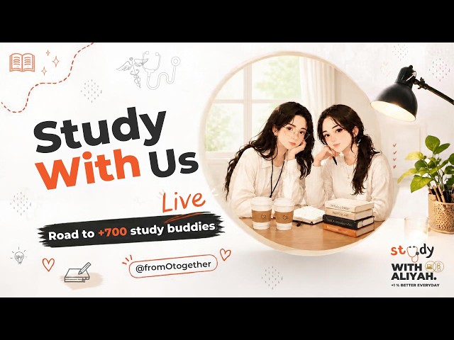 🔴ABSOLUTELY NOTHING ELSE MATTERS FOR THE NEXT 4 HOURS. 💀📚| 50/10 🍅🌳  | DAY 30 | STUDY WITH US LIVE