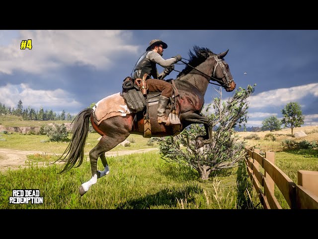 Epic Horse Race | Red Dead Redemption #4