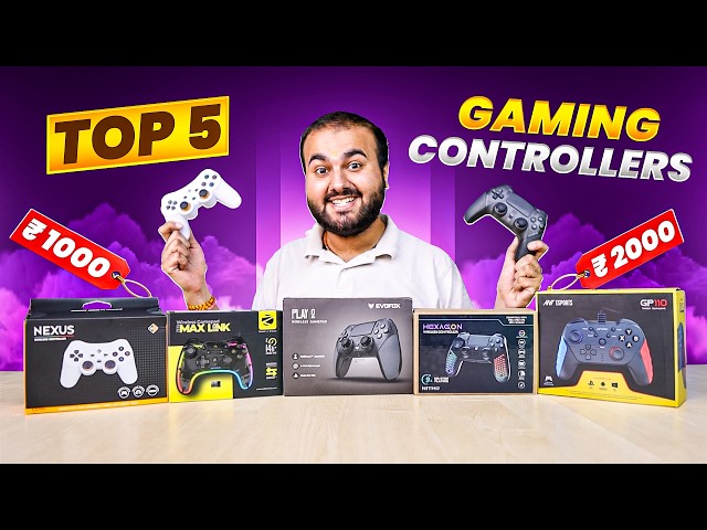 TOP 5 Best Gaming Controller / GamePads 🤯 | 2026