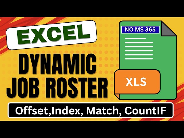 👋 Say Goodbye to Manual Scheduling: Dynamic Job Roster Blueprint | Build a Dynamic Job Roster Easily