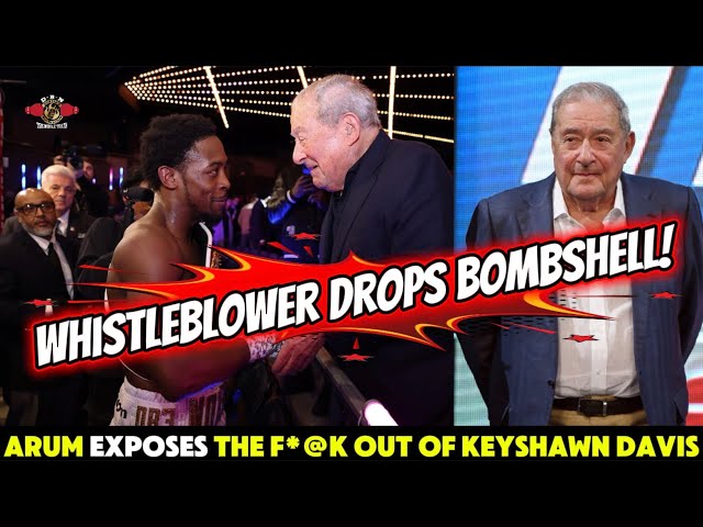 Bob Arum EXPOSES TF out of Keyshawn Davis over the Devin Haney fight 