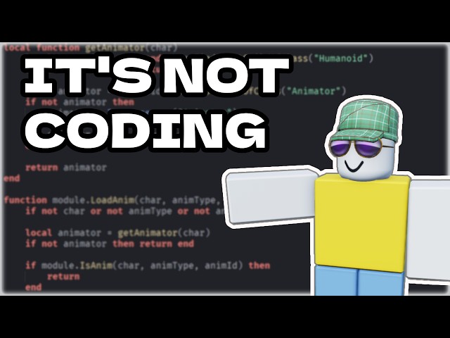 Roblox Scripting Stops Being About Coding