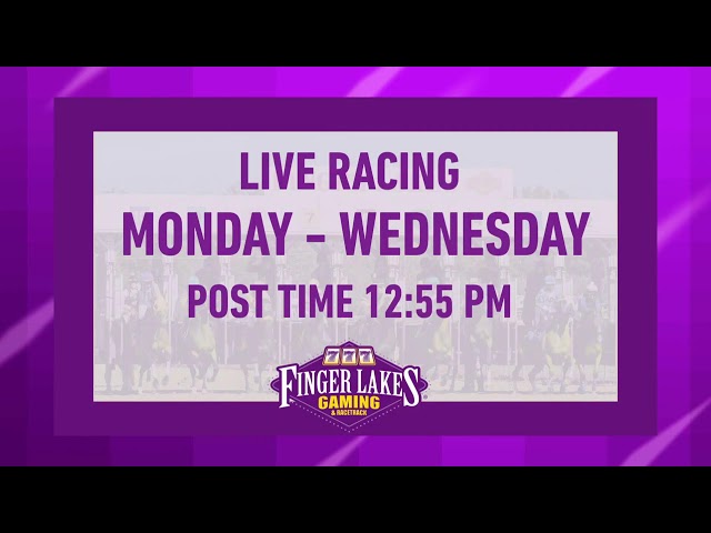7/28/2026 Finger Lakes Racetrack (up to 10 second delay)