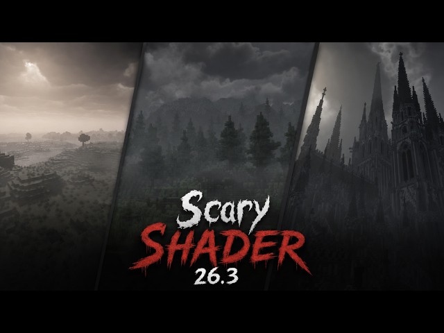 Straight Out of a Nightmare! How To Install Scary Shader in Minecraft 26.3+