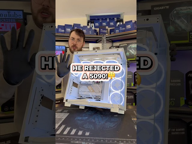He REJECTED an RTX 5090! 😤