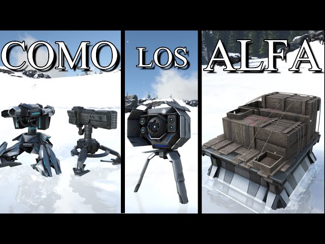 COMO se usa sensor TEK, caja de MUNICIONES y el LIMITE de TORRETAS en servidores oficiales ARK