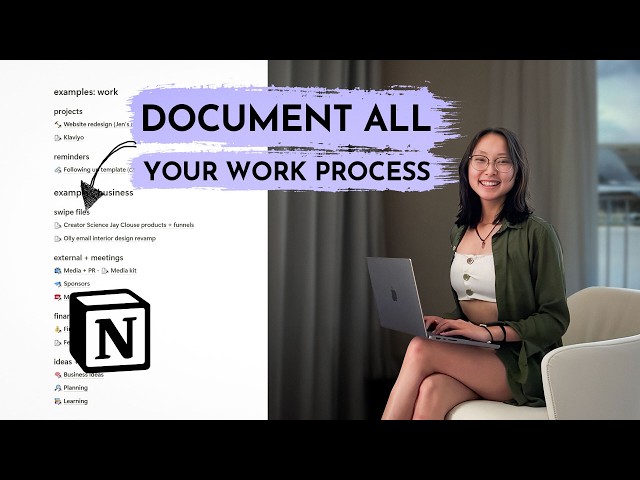 The EASIEST work documentation workflow TO STAND OUT at work and business