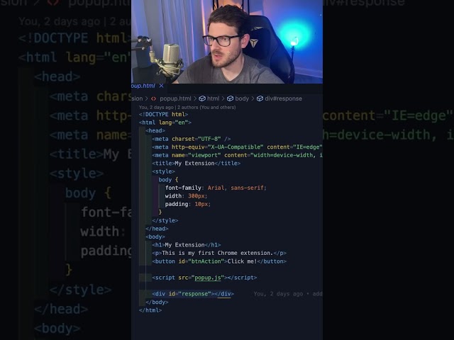 Making a chrome extension is actually super easy #shorts