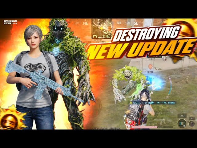 BGMI NEW 4.2 🔥 UPDATE GAMEPLAY | BGMI FULL 1V4 CLUTCHES 🥷🔥 