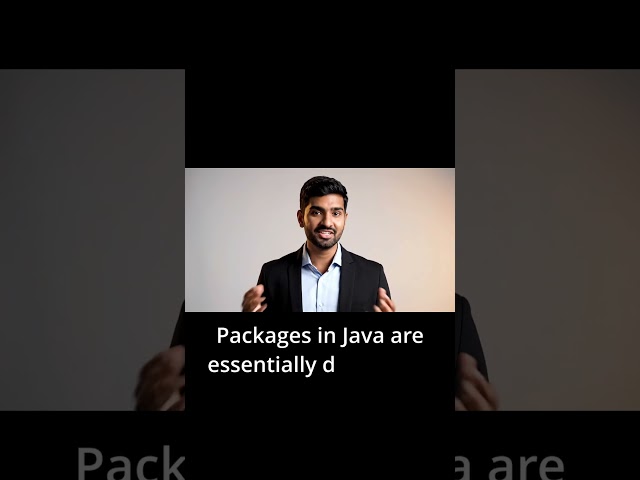 packages in java explained in 15 seconds ⚡| #shorts #education #motivation #tech #short