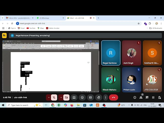 MCA (PROGRAMMING IN C)