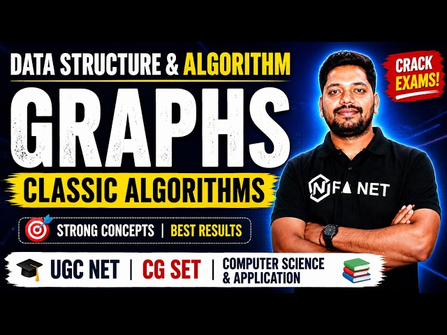 Data Structure & Algorithm | Graphs | Classic Algorithms | Computer Science & Application | UGC NET