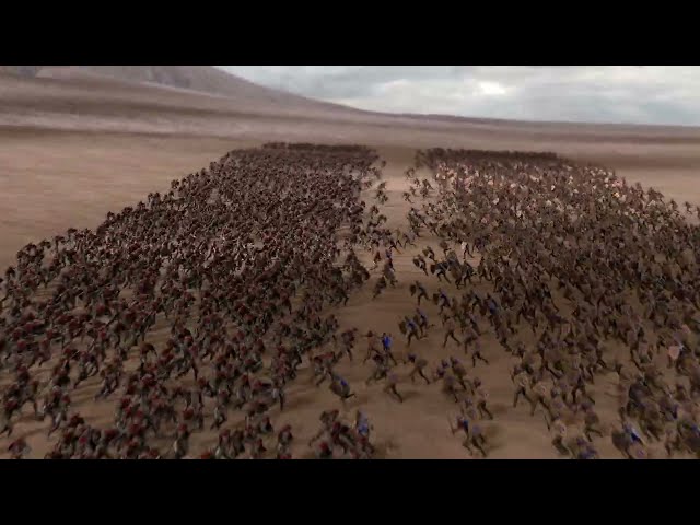 Houdini Crowd Project - Medieval battle