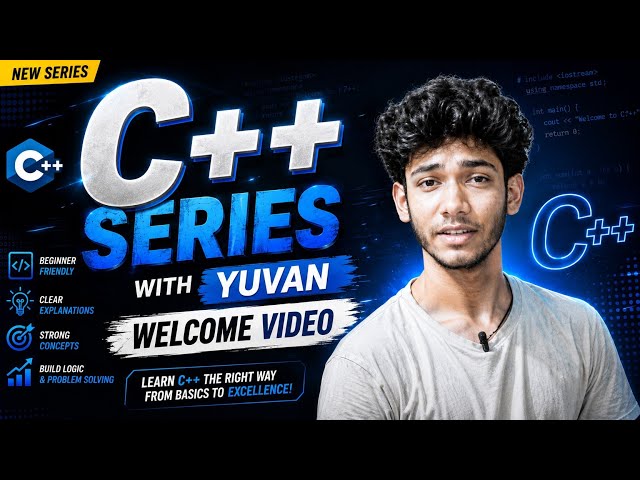 C++ CODES WITH YUVAN(Welcome video). #C++ programming#cgwy#computer gyan with yuvan#comouter gyan#