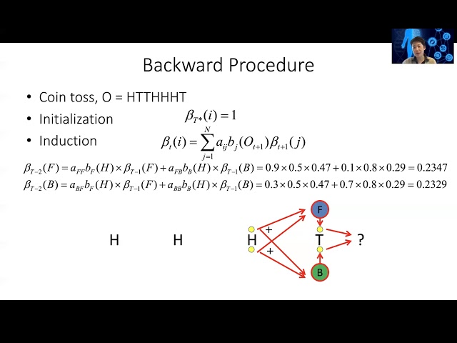 STAT115 Chapter 14.4 Hidden Markov Model Backward Procedure