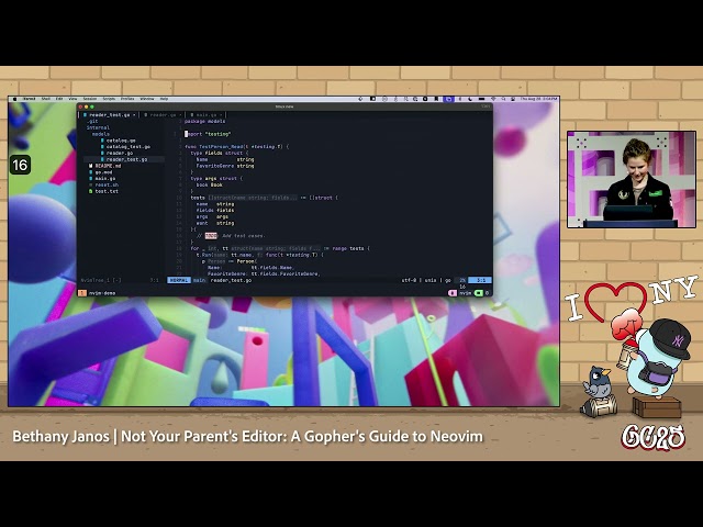 GopherCon 2025: Not Your Parent’s Editor: A Gopher’s Guide to Neovim - Bethany Janos