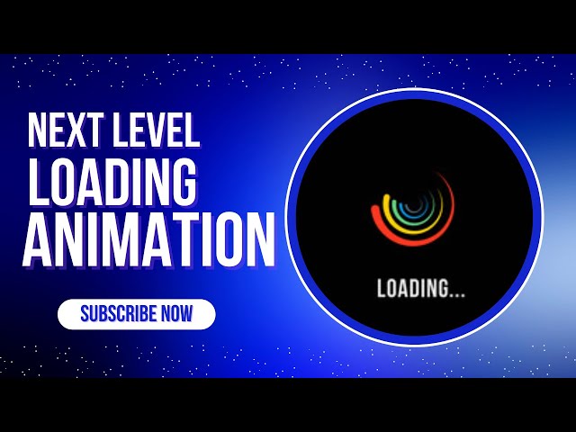 Create Stunning Loader with HTML, CSS & JavaScript 🚀 | UI Animation Tutorial #live