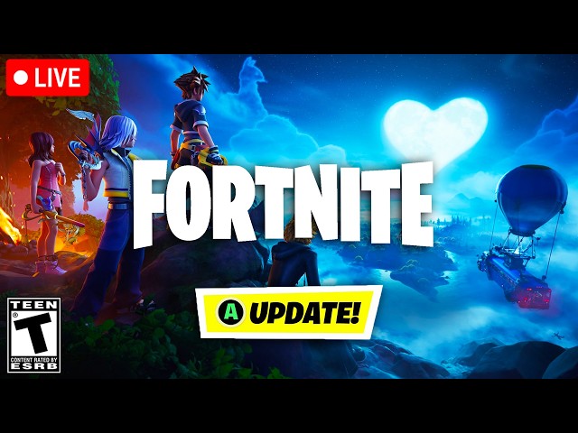 *NEW* FORTNITE UPDATE OUT RIGHT NOW!! FORTNITEMARES 2026, KINGDOM HEARTS EVENT & MORE! (LIVE)