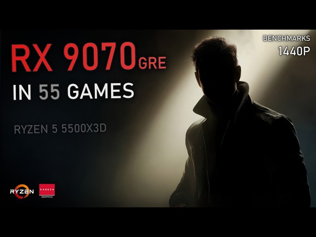 RX 9070 GRE - 55 GAMES at 1440P | Ray Tracing, FSR 4.1, Frame Generation & More!