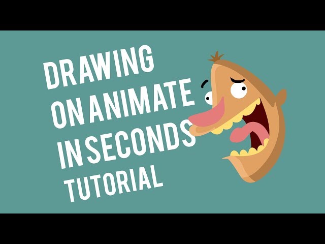 Drawing on adobe animate tutorial
