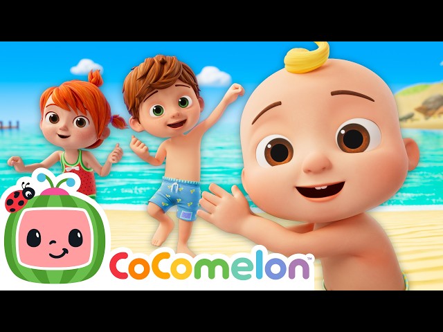 Clap Along with JJ and His Siblings | Beach Boom-Clap | CoComelon Nursery Rhymes & Kids Songs