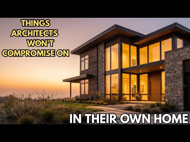 What Architects Actually Prioritize When They Build Their Own House