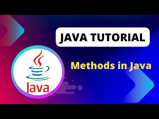 Java Tutorial | Method in Java | Static and Non Static Method | Return Type in Java